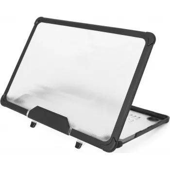 honju FIT Kickstand Case | Apple MacBook Air 15 (M2 2023) | must/läbipaistev | hulgimüük | 62608 (62608)