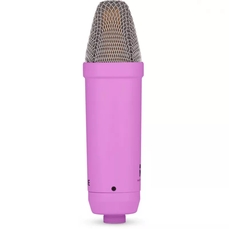 NT1 Signature +XLR-kaabel + lauaarvuti stuudiovars, mikrofon lilla, komplekt