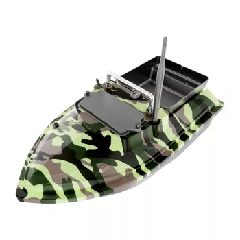 Söödapaat Flytec V050 12000mAh akuga, camo roheline — raadio teel juhitav söödapaat