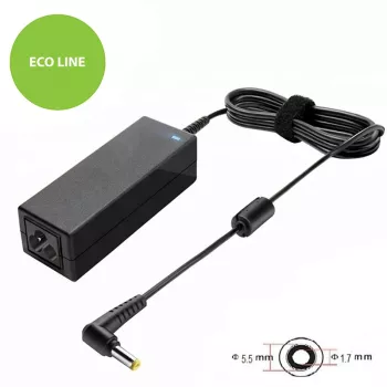 Sülearvuti laadija Acer 45W: 19V, 2,37A