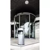 Prügikast Durable 333023 17 L ümmargune metallist hõbedane