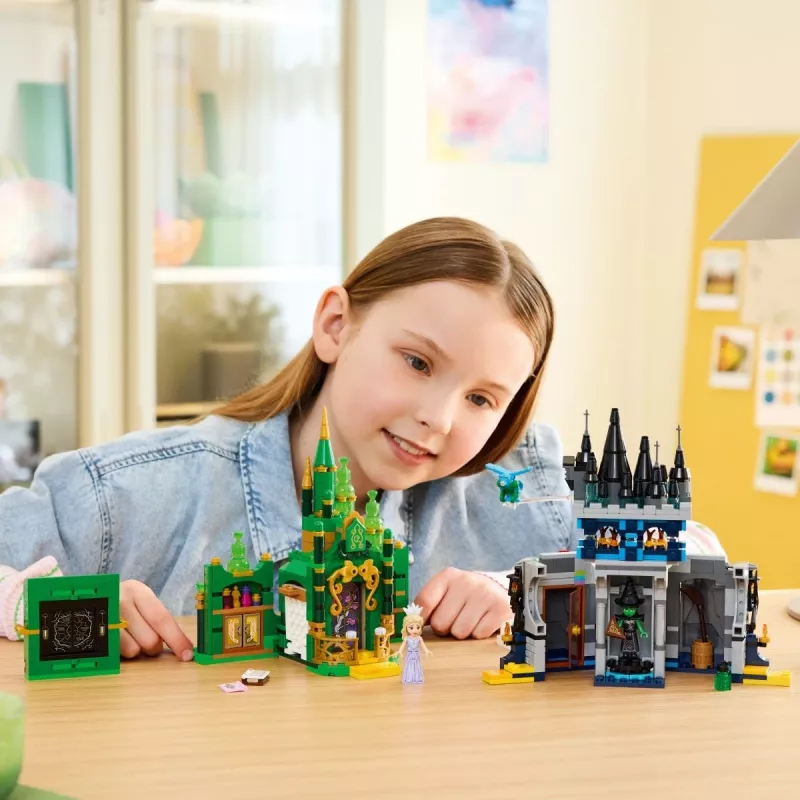 LEGO ehituskomplekt Wicked 75689 — Smaragdlinna ja Kiamo Ko lossi mängukomplekt