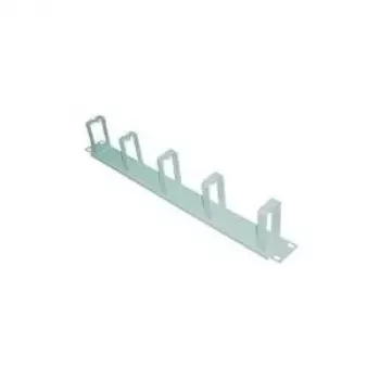 LogiLink - kaablihalduspaneel - helehall, RAL 7035 - 1U - 48,3 cm (19)