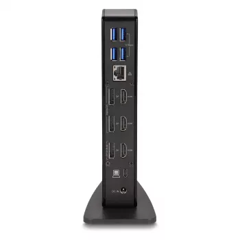DeLOCK USB-C tüüpi kolme ekraani dokkimisjaam 4K USB-jaotur LAN Heli PD 96 W