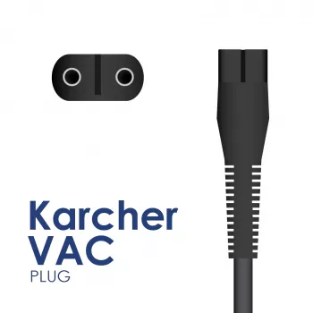 Akyga AK-PD-03 laadija Kärcheri aknapesuritele (WV 1, WV 2, WV 5, KV 4, KB 5), 5,5 V, 600 mA, 1,5 m