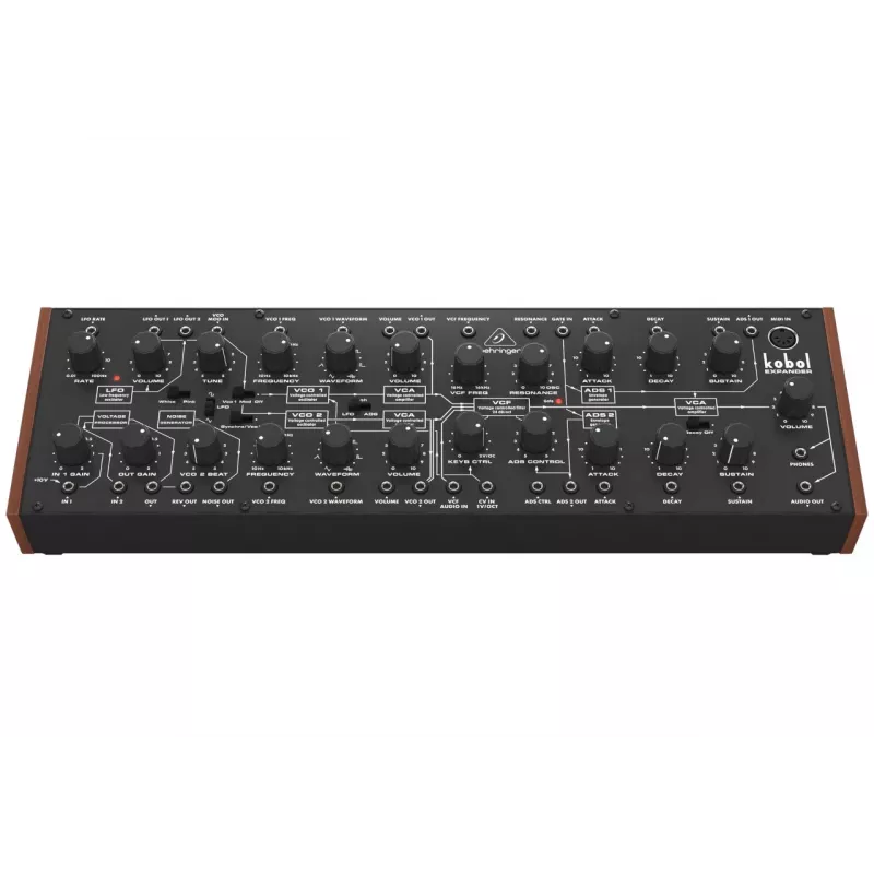Analoogsüntesaator Behringer KOBOL Expander moodul — rackmonteeritav laiendusmoodul