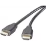 SpeaKa Professional HDMI-ühenduskaabel 2.00 m Audio Return Channel, kullatud pistikukontaktid Must [1x HDMI-pistik - 1x HDMI-pistik] (SP-9024560)