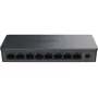 Haldamata lüliti Grandstream GWN7701 — 8× Gigabit (10/100/1000), plastkorpuses, 16 Gbit/s lülitusvõimsus, ilma PoE-ta