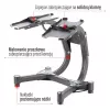 Reguleeritav hantliriiul Hms Premium STR10 Pro