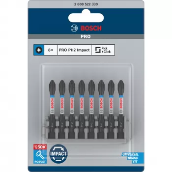 Kruvikeeramisotsakute komplekt Bosch 2 608 522 330 8 tk