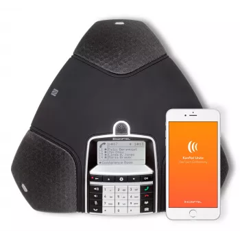 Konftel 300IPx - VoIP-konverentsitelefon - SIP v2 - Liquorice Black - Konftel C50300IPx Hybrid jaoks