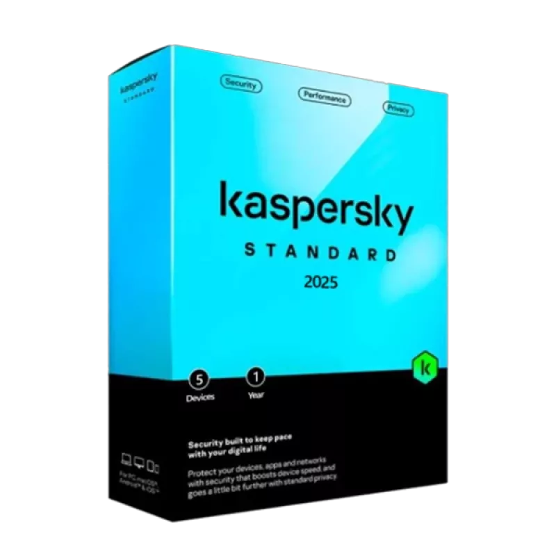 Kaspersky Standard | 5 seadet | 1 aasta | EL