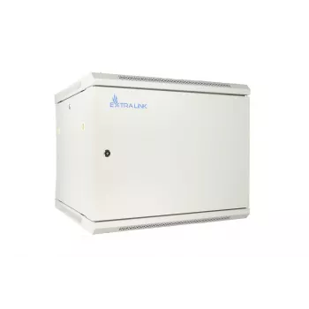 Extralink Rackmount cabinet 9U 600x600 ASP Gray wall mounted, metal door