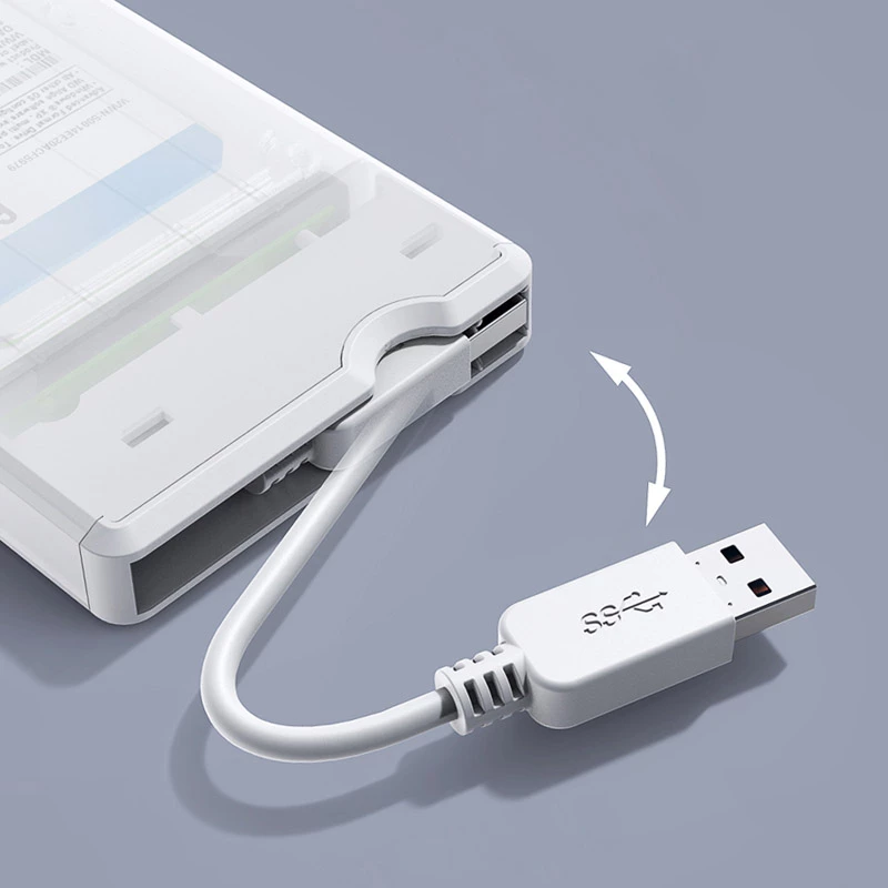 GrauGeari välise kõvaketta korpus 2.5HDD/SSD USB 3.2 Alu - kettakorpus - 2,5