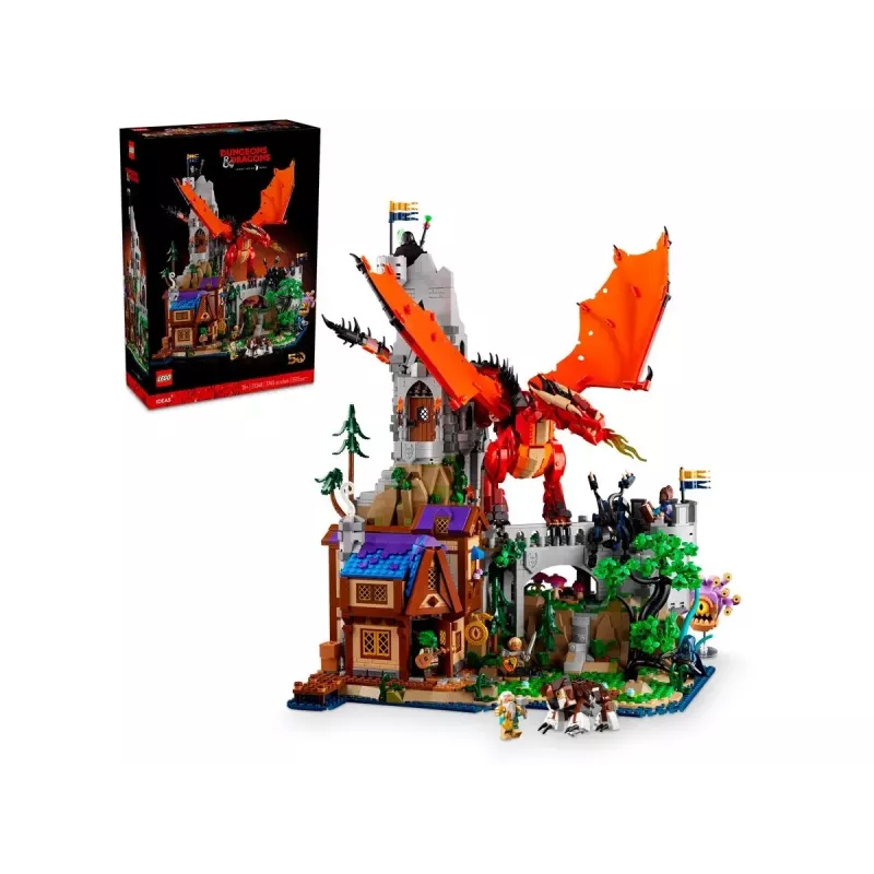 LEGO IDEAS 21348 Dungeons & Dragons: Red Dragon’s Tale