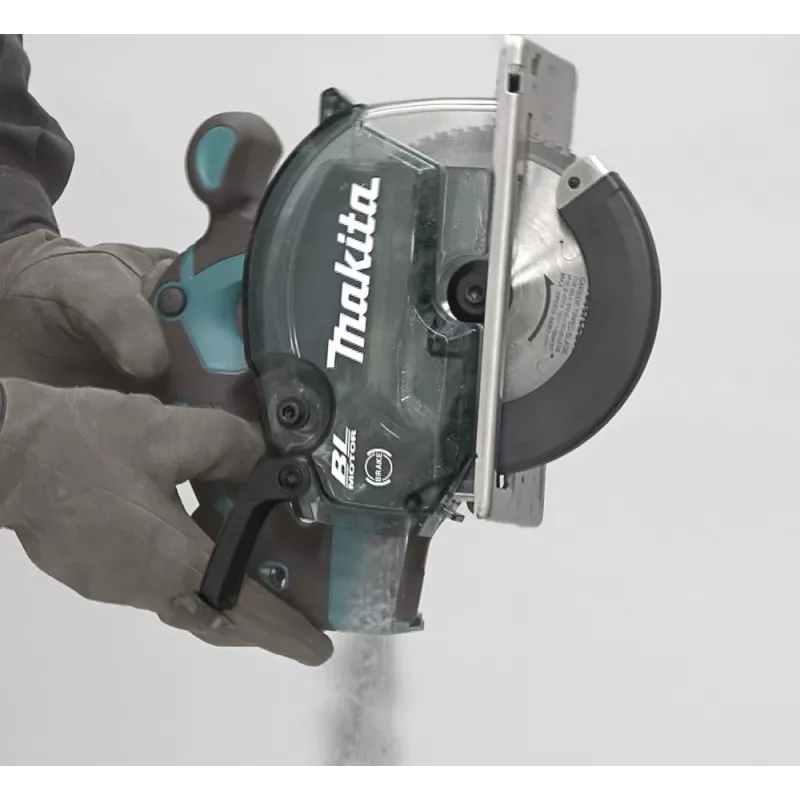 Makita DCS553Z kaasaskantav ketassaag 15 cm Must, Sinine 4200 p/min
