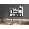 BILBAO 4P hanging rack 100x16x60 cm, Valge