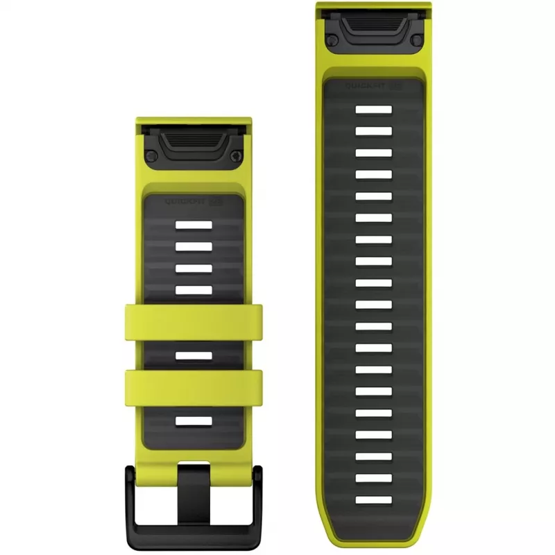 Garmin QuickFit 010-13393-08 Graphite kollane rihm