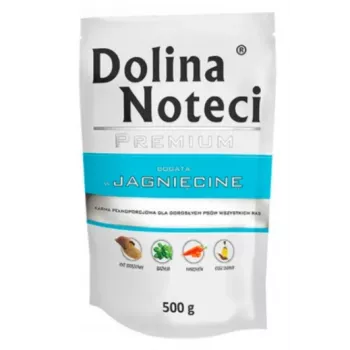 DOLINA NOTECI Premium lambaliha rikas - märg koeratoit - 500 g