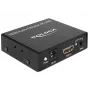 HDMI stereo / 5.1 kanali heli eraldaja 4K, adapter must