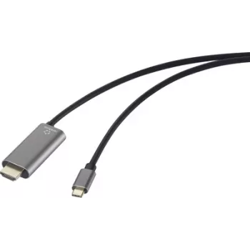 Renkforce USB-C HDMI adapterkaabel pistik HDMI-A pesa 1.50 m (RF-6409792)