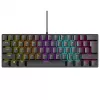Mehaaniline klaviatuur RAMPAGE PLOWER K60 Blue lülitite ja RGB taustavalgustusega