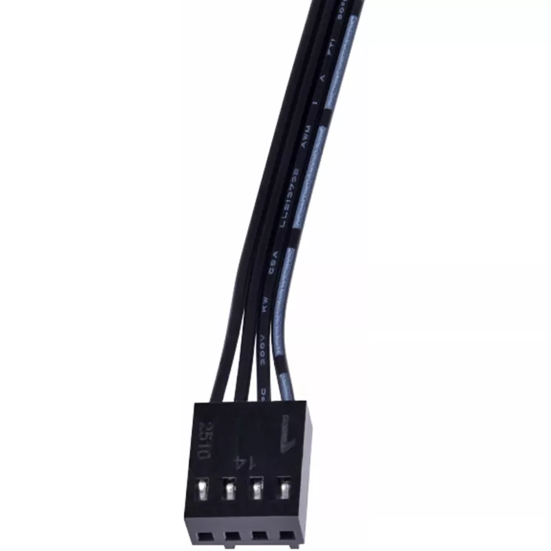 Alphacool Core 140mm PWM korpuse ventilaator 2500rpm must