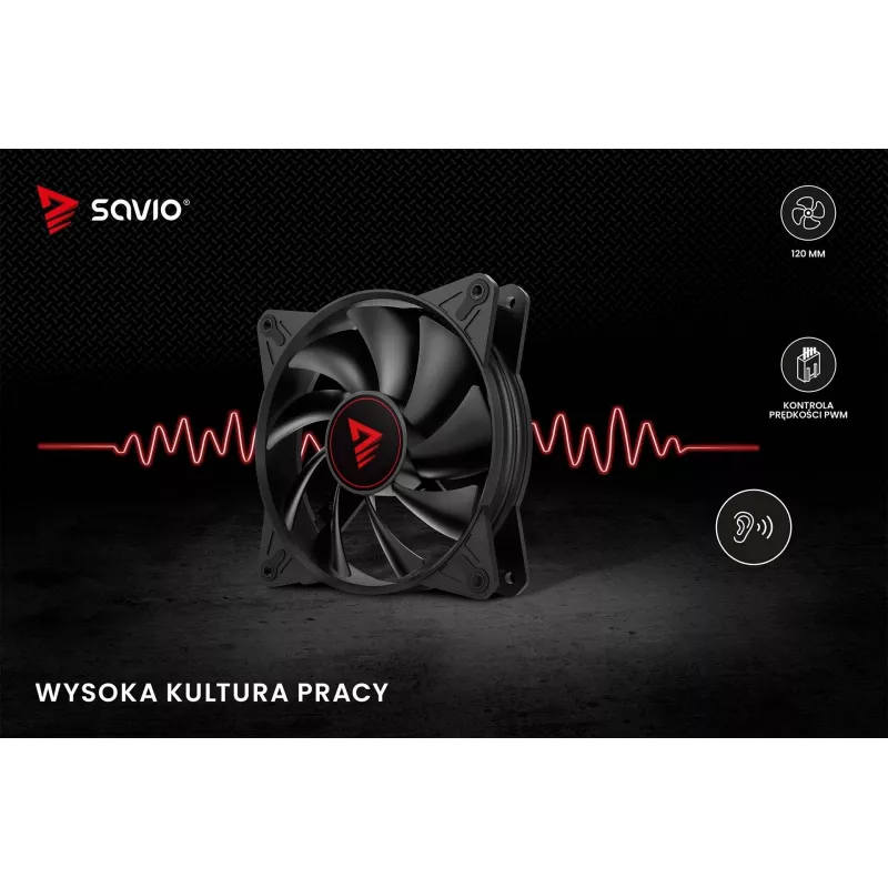 Kõik-ühes vedelikjahutus SAVIO BLADE SET 120 mm ventilaator 1800 p/min 32 sone Must