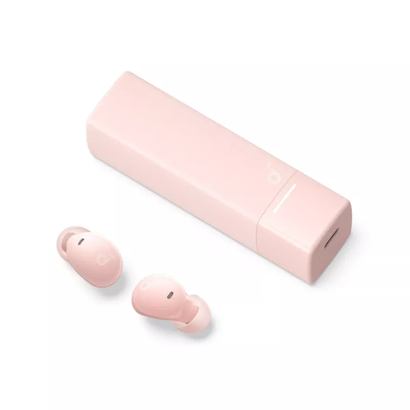 Kõrvasisene juhtmevaba peakomplekt Anker A30i — Bluetooth, kõrvasisene, roosa, kõnedeks, muusikaks ja spordiks