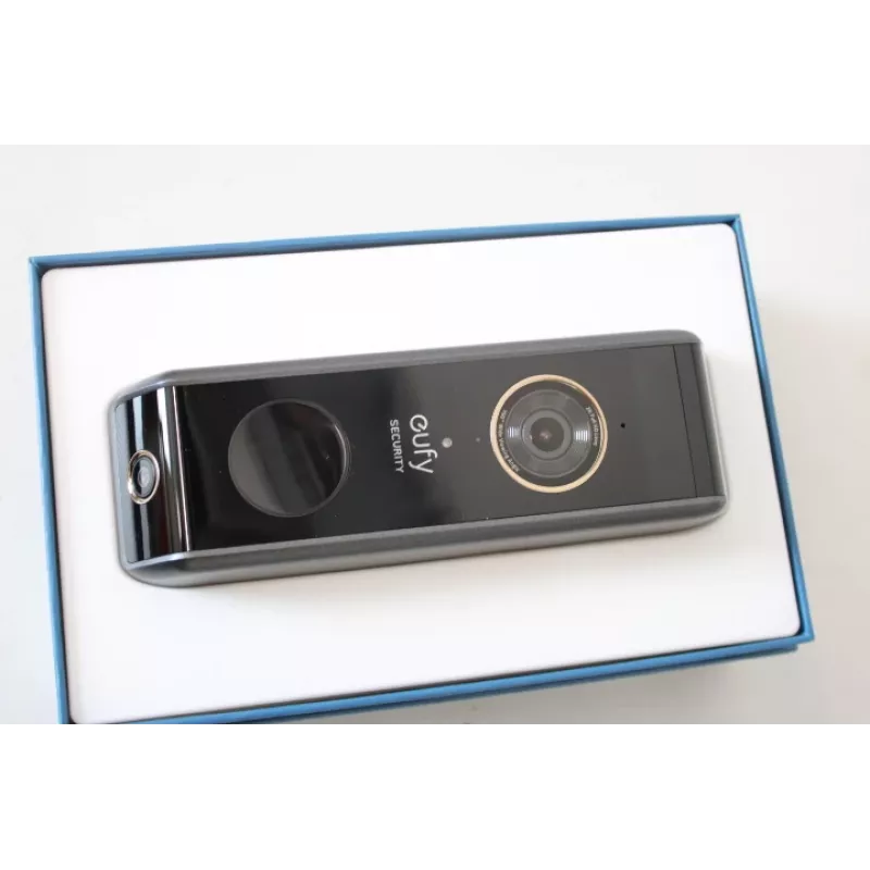 Video uksekell Eufy Doorbell 2 Pro — mudel T8213G11SO, must, renoveeritud (kriimustatud pealmine paneel)