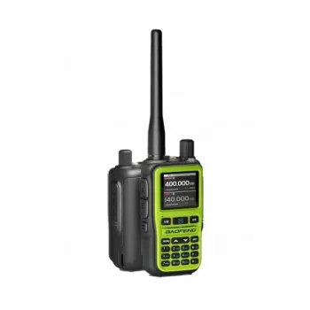 Pihu raadiosaatja Baofeng UV-5R EU USB-C, Bluetooth, VHF/UHF (136–174 MHz), FM 65–108 MHz, 5 W, 1600 mAh, LCD, LED taskulamp