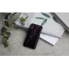 Nutitelefoni ümbris iKins iPhone XS / iPhone XS Max jaoks — Linnutee must
