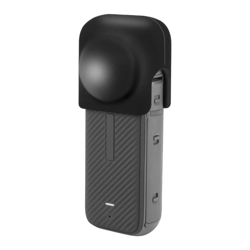 PULUZ silikoonist objektiivikate Insta360 X4 / X5 jaoks (must)