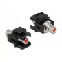 Keystone-moodul DeLOCK 86741 Nurgeline Must RCA