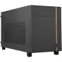 SilverStone SUGO SG14B - torn - Mini-DTX - ilma toiteallikata (ATX / PS/2) - must - USB/Audio (SST-SG14B)