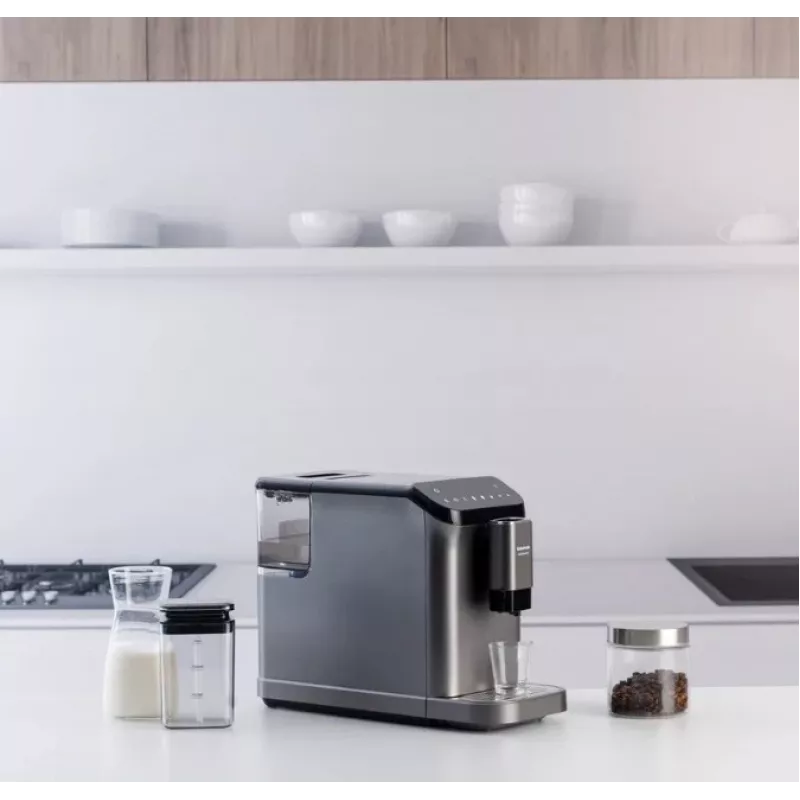 Espressomasin Taurus Accento Latte täisautomaatne, sisseehitatud veski, 1,5 L veepaak, kohviubade sisestus