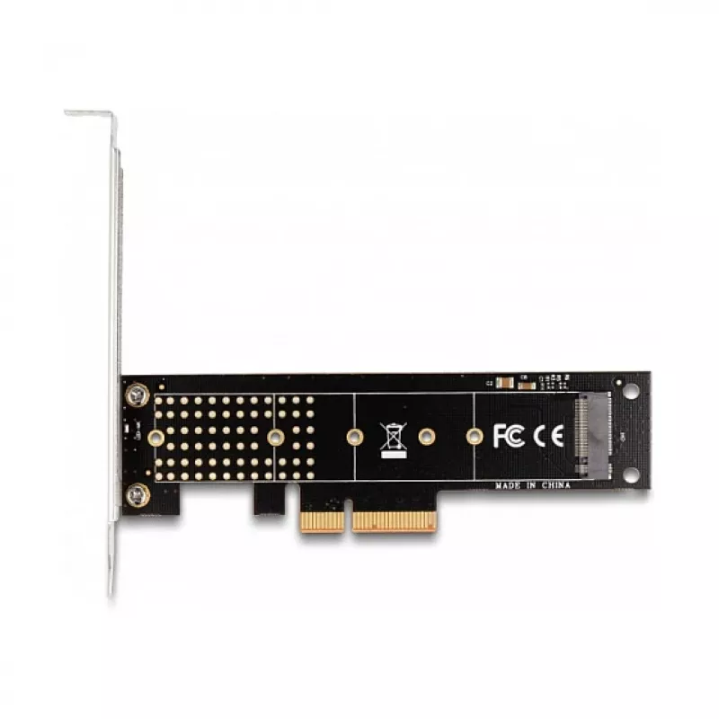 DeLOCK PCI Express x4 kaart 1 sisemisele NVMe M.2 Key M 110 mm madala profiiliga