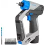 Juhtmeta kruvikeeraja Dremel DD12V-S1 12V 2Ah, kompaktne laetav käsikruvikeeraja