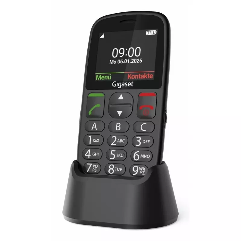 Siemens GL395 Must mobiiltelefon 5,6 cm / 2,20 - 0,30 Mpx kaamera (S30853-H1230-R101)