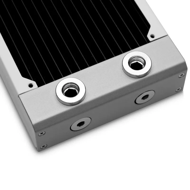 Radiaator EK Water Blocks messing vask roostevaba teras valge 130x300x44mm