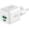 USB C/A võrgulaadur YENKEE YAC G38 20W 3A Power Delivery (USB‑C ja USB‑A)