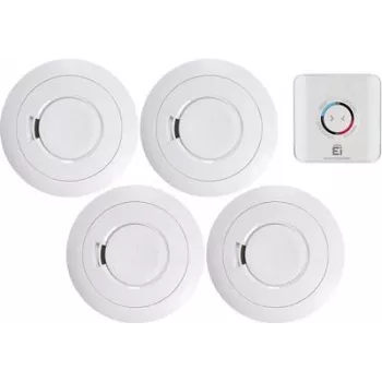 Suitsuanduri komplekt ei electronics 5-pack, 10-aastane suletud aku, ühendatav