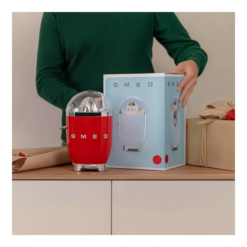 Elektriline tsitruspress Smeg CJF11RDEU 70 W Punane Roostevaba teras