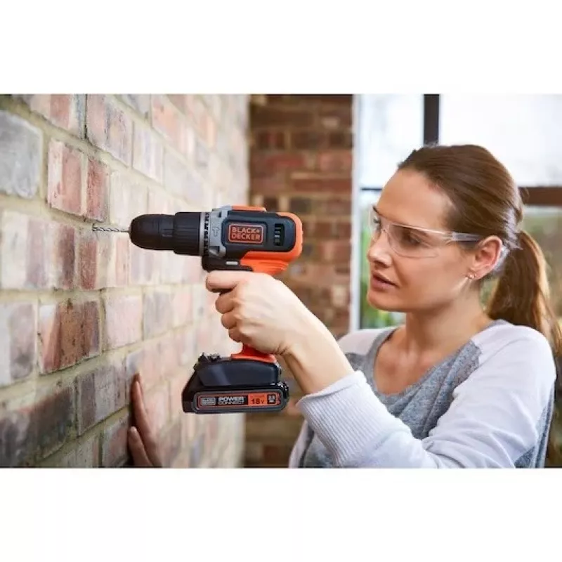 BLACK & DECKER | Juhtmeta puur/keeraja 2,0 Ah/4,0 Ah akuga | BCD003MEM2K-QW | 18 V | 2,0/4,0 Ah | Liitium