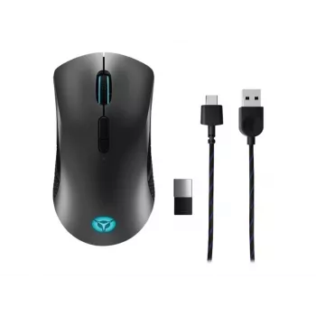 Lenovo Legion M600 juhtmevaba mängurihiir mõlemakäeline RF-juhtmevaba + Bluetooth + USB Type-A optiline 16000 DPI
