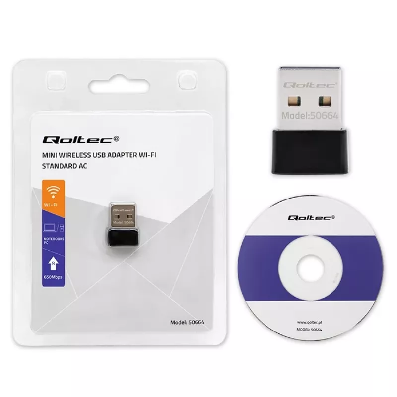 Ülikiire juhtmeta mini-USB-adapter WiFi
