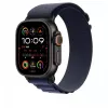 Apple 49 mm tumesinine Alpine Loop - väike - must titaanviimistlus