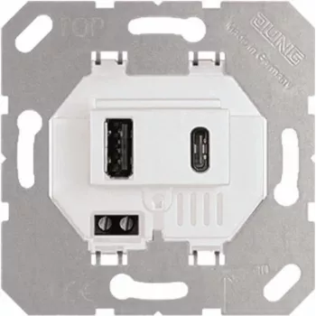 Jung USB-laadija USB15CAWW (USB15CAWW)