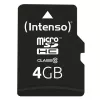 MÄLU MICRO SDHC 4GB C10/W/ADAPTER 3413450 INTENSO