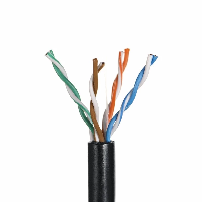 Alantec KIU5OUTS305Q võrgukaabel Must 305 M Cat5e U/UTP (UTP) (KIU5OUTS305Q)